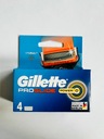 Náplne Čepele Žiletky Nože Gillette PROGLIDE POWER NEW IMPROVED x 4 ks