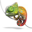 Chameleón, Eco 3D Puzzle, Eugy