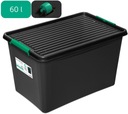 ORGANIZÁTOR BOX KONTAJNER S viečkom 60 L ecoline