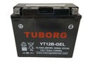 Tuborg YTX12-GEL AGM batéria 10Ah 200A náhrada za YUASA VARTA EXIDE