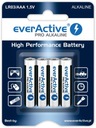 Sada alkalických batérií EverActive LR64BLPA (4x