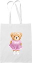 Teddy Bear Ralph Bag Girl 22 Módna biela