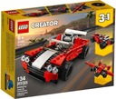 Športové auto LEGO 31100 Creator 3 v 1