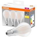 E27 LED žiarovka 7W = 60W A60 2700K OSRAM BASE 3PAK