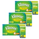 KLEENEX Aloe Balm Hygienické obrúsky 3x 8 ks