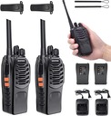 2X BAOFENG WALKIE TALKIE DLHÝ DOSAH