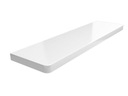 BIELY LESK MDF Okenný parapet BIELY LESK d.190cm, tl.3cm