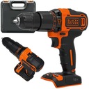 Príklepový skrutkovač 18V 40Nm v kufri Black+Decker BDCHD18NT