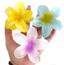 Spona sponka do vlasov veľká 8 cm HAWAIIAN FLOWER 3 DIELS set