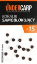 UNDERCARP Hnedá korálka 4mm samosvorná