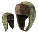 Vojenská čiapka Ushanka, Fur Camo wz2010 R.M