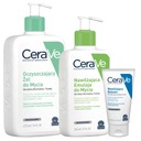 CeraVe hydratačná umývacia emulzia 236 ml, čistiaci gél 473 ml + ZDARMA