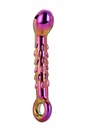 GLAMOUR GLASS REBROVANÝ DILDO G-SPOT