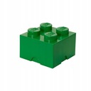 LEGO KONTAJNER 25CM BLOK 4 KRABICE ZELENÁ