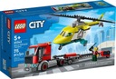 Odťahové vozidlo LEGO City Auto Tir Helicopter 60343 City