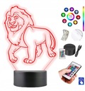 Stolná lampa Mufasa The Lion King 16col LED PLEXIDO