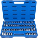 ZÁSUVKY KĽÚČOV TORX E-TORX TORX PLUS 1/4 3/8 1/2