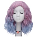 WIG cosplay ombre glam rock 40 cm anime vlny