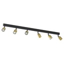 TOP Stropné svietidlo 6 čierna TK Lighting 1022