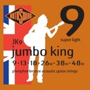 Struny pre akustickú gitaru ROTOSOUND JK9 9-48