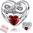 CHARMS CHARMS PRÍVESOK I LOVE YOU CHARMS 925 SILVER NA VALENTÍNA