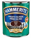 Hammerite rovný na hrdze Matt Brown 0,25L RAL8016