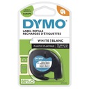 DYMO LT LetraTag páska plastová 12mm 4m biela