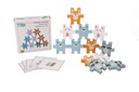 Drevené kocky Adam Toys zvieratková pyramída Puzzle zvieratká