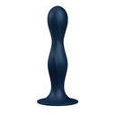 Satisfyer Double Ball-R Dildo s gejša guličkami tmavomodrá, 1 kus