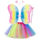 FAREBNÝ BOTTERFLY BOTTERFLY outfit FAIRY wings TUTU