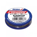 Spájka s tavivom, spojivo DEDRA 31L61005 1,0mm, 50g, 60%SN, Pb40Sn60