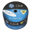 HP CD-R, CRE00070-3, 69300, 50-balenie, 700 MB, 52x, 80 min., 12 cm, bez