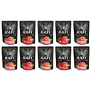 Rafi Cat vrecúško 10 x 300 g MIX CHUTÍ + ZADARMO