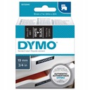 DYMO TAPE D1 S0720910 BIELA ​​NA ČIERNEJ 19MM 45811