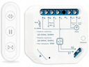 Ovládač nástenných roliet + diaľkové ovládanie TUYA WiFi