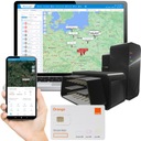 OBD2 GPS Locator Odpočúvanie Sledovanie Tracksolid Pro Platforma SIM karta