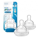 AVENT CLASSIC cumlík stredná fľaša 3m+ 2 ks 633/27