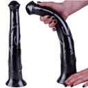 Penis Big Horse, Dildo Black Horse XXL 40 cm