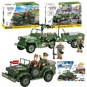 Cobi 3111 Dodge WC-56 Command Car + Cobi 2297 Jeep Off-Road Truck