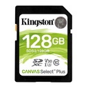 Karta Kingston Canvas Select Plus, 128 GB, SDXC, SD