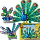 VEĽKÁ SÚPRAVA LEGO BLOCKS CREATOR 3V1 PÁV BOTTERFLY DRAGONFLY EXOTIC 355EL