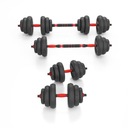 SGN120 PRO SET 6V1 VÁHA SET 20KG FITNESS SILOVÝ TRÉNING