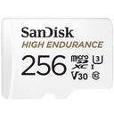 High Endurance microSDXC 256GB V30 s adaptérom