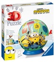 Ravensburger 3D Puzzle Ball: Minions 2 72 dielikov 11179