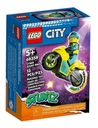 LEGO CITY 60358 CYBER KAkaskadérsky BICYKEL