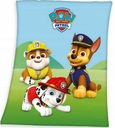 Deka fleecová 130x160 Paw Patrol Paw Pieski Brygada detský pléd