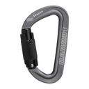 Mammut Carabiner Sender Twistlock sivá