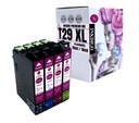 4x atrament INKDIGO pre EPSON 29 XL XP235 XP332 XP335