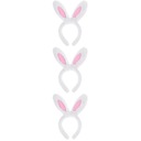 3ks Bunny Ear Headband Girls Hairband Festival