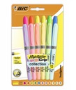 Zvýrazňovače BIC GRIPP COLLECTION (12 farieb)